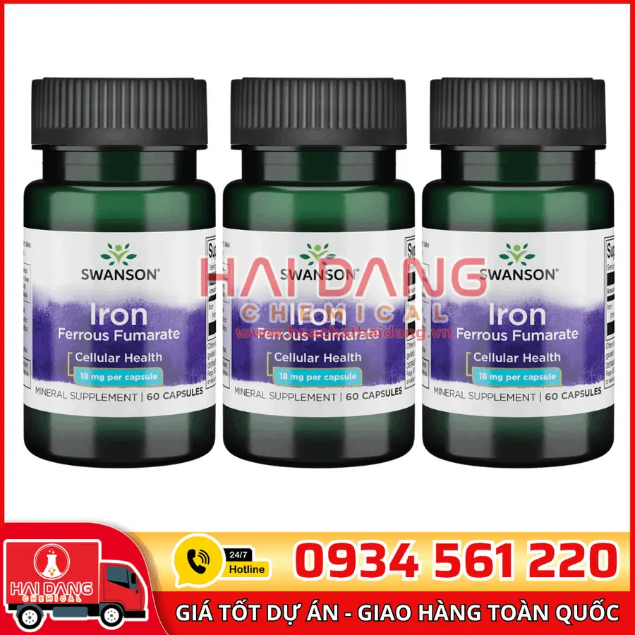 Ferrous Fumarate Hungary – Bổ Sung Sắt Dược Phẩm Cao Cấp