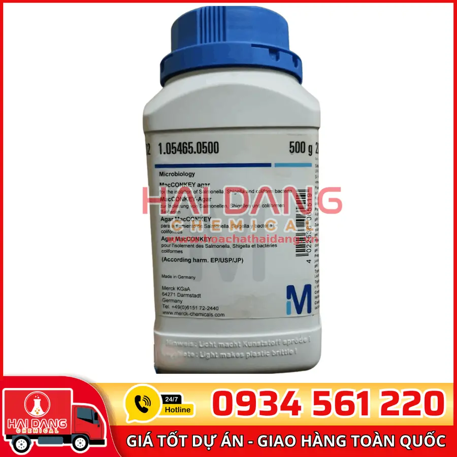 MacCONKEY Agar lọ 500g - Merck