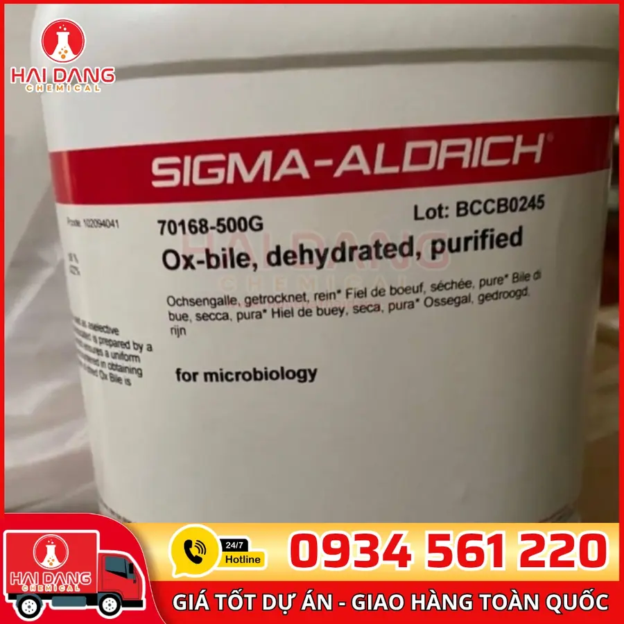 Ox-bile lọ 500g, hãng Sigma