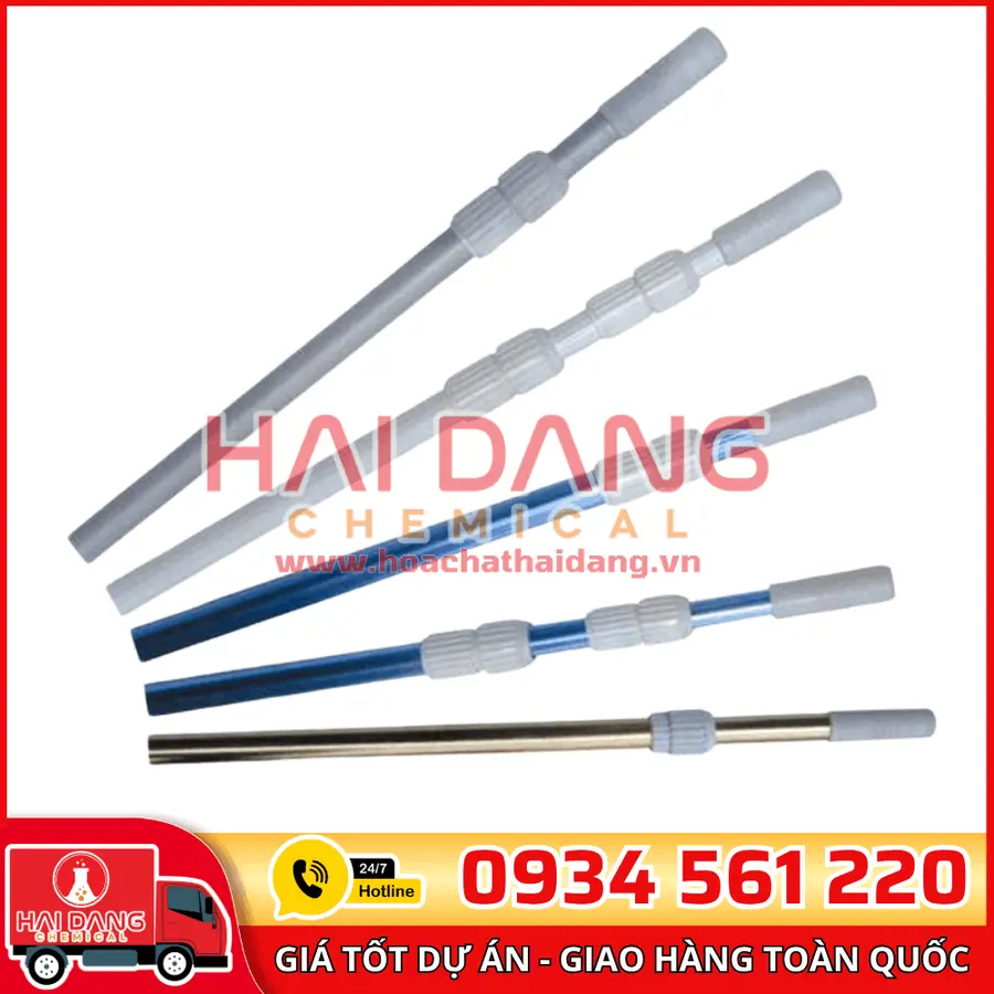 Sào Nhôm Vệ Sinh Hồ Bơi Midas 4.5m Chắc Chắn Dễ Thu Gọn