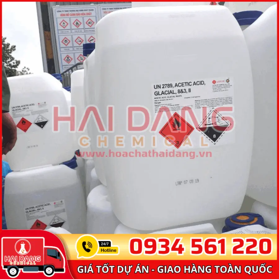 Giấm Công Nghiệp Acid Acetic Hàn Quốc