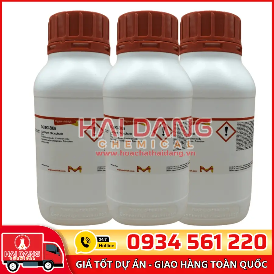 Sodium phosphate lọ 500g, hãng Singma