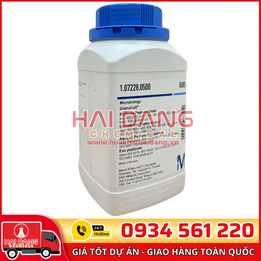 Buffered Peptone Water lọ 500g - Merck