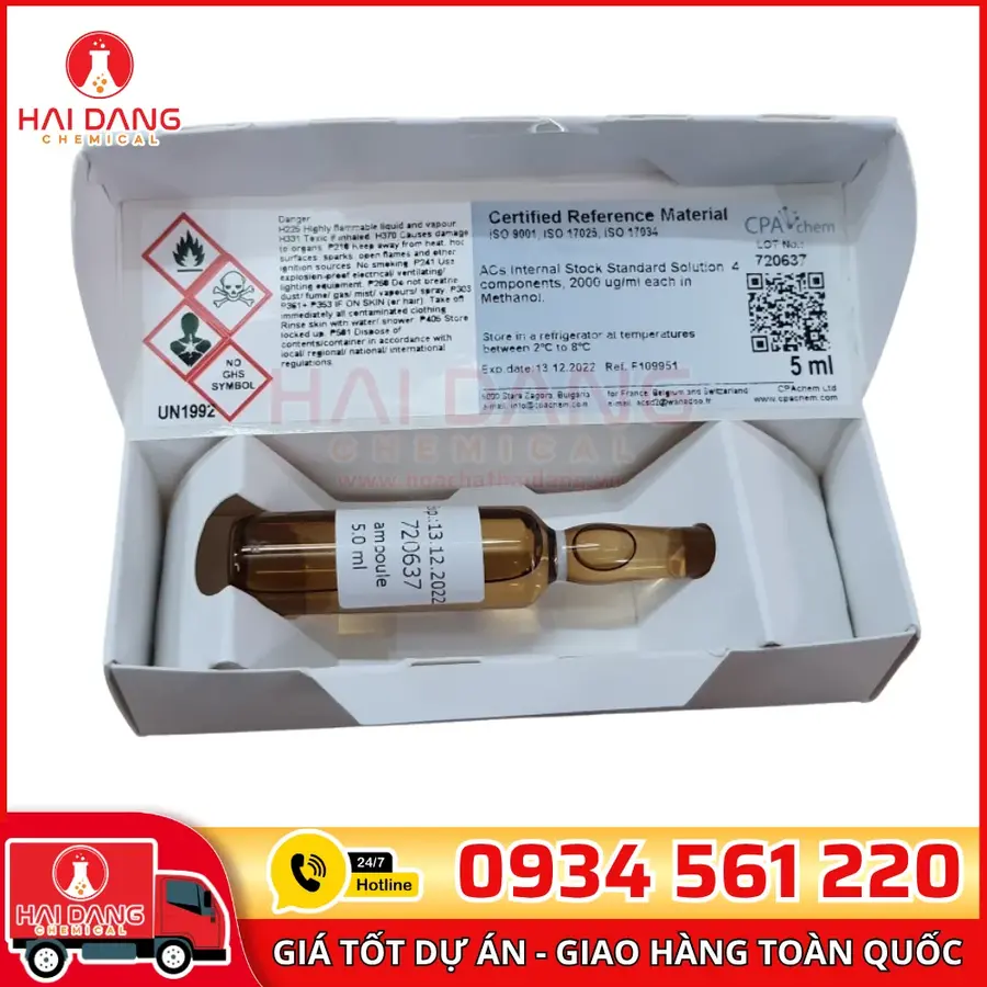 Nội Chuẩn ACs 2000µg/mL ISO 15680 5mL CPAchem
