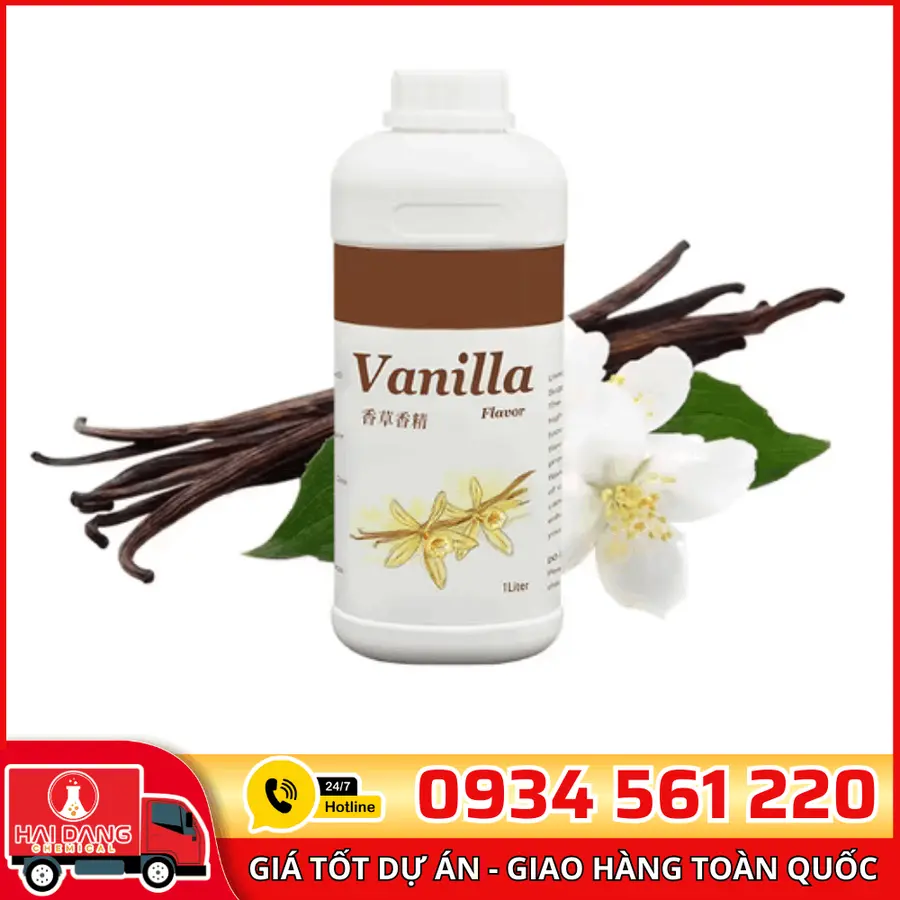 Hương Ethyl Vanilla Dạng Lỏng