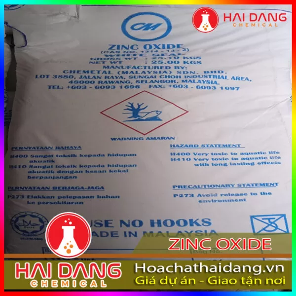 Hóa Chất Xi Mạ Kẽm Oxit – Zinc Oxide