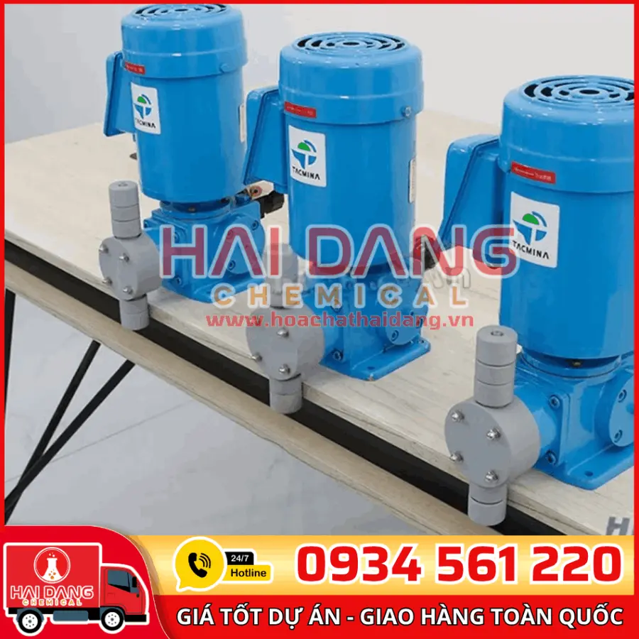 Bơm Định Lượng Hóa Chất TACMINA FXD Cho Hồ Bơi