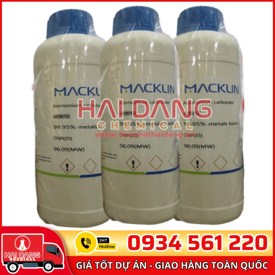 Ammonium carbonate, 99.95% metals basis 500g - Macklin