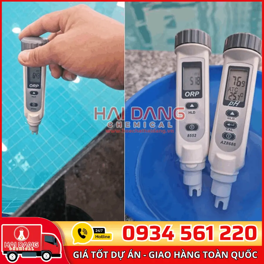 Bút Đo ORP Emaux 8552 Hoặc 8686 Cho Hồ Bơi Chuẩn Xác