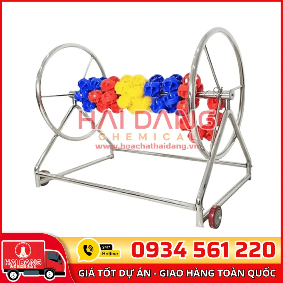 Trục Cuốn Phao Chia Làn Bể Bơi Emaux EOP010 – Nhôm Bền, Dễ Dùng