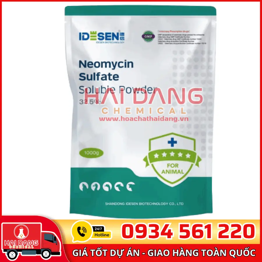 Neomycin Sulfate Trung Quốc – Hoạt Chất Kháng Sinh Dùng Ngoài