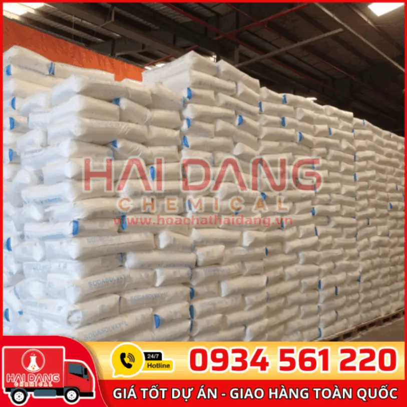 Soda Ash Light Na₂CO₃ Jingshen 99% Trung Quốc