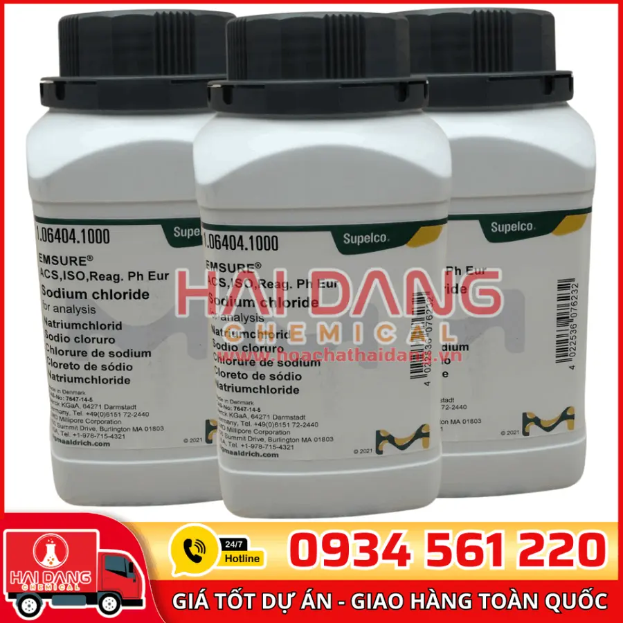 Sodium Chloride lọ 1kg - Merck
