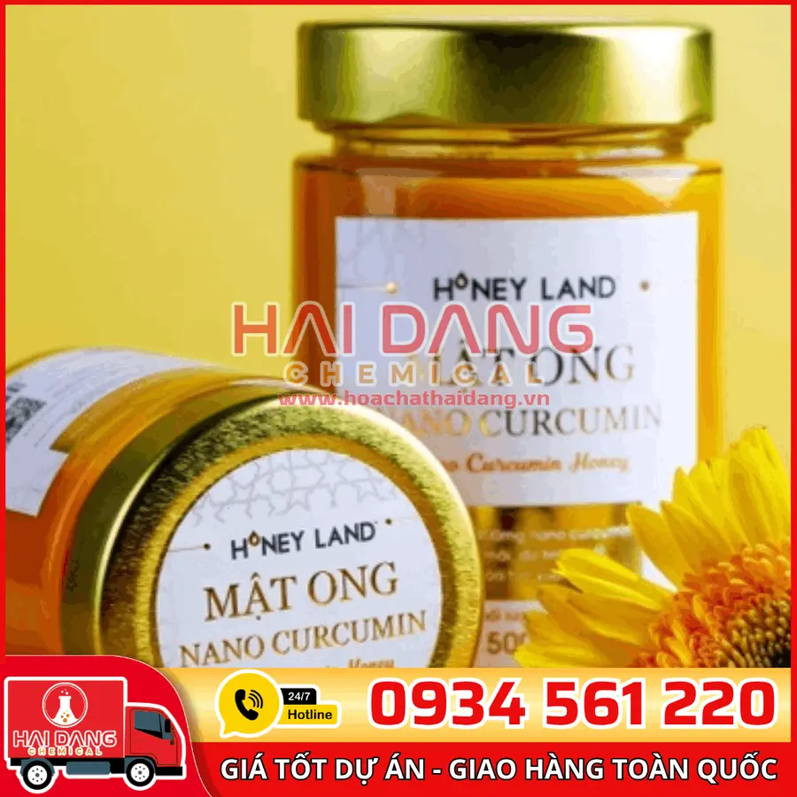 Nano Curcumin Ấn Độ 5%–20% – Nguyên Liệu Mỹ Phẩm Cao Cấp