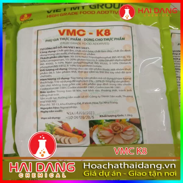 Phụ Gia Làm Xúc Xích Tạo Dai Giòn Vmc K8