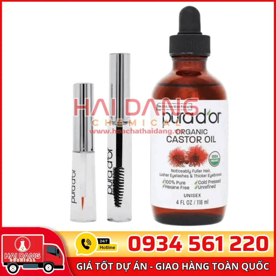 Castor Oil HC Tây Ban Nha – Nguyên Liệu Dưỡng Da, Dưỡng Tóc