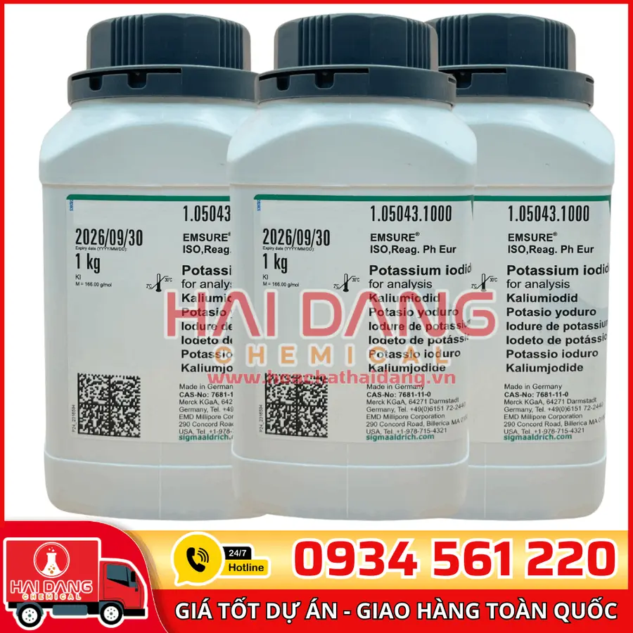 Potassium Iodide lọ 1kg - Merck