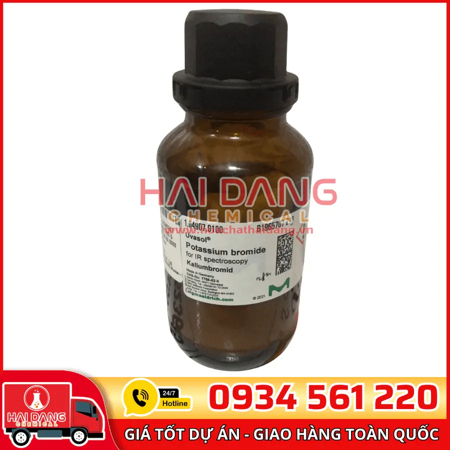 Potassium bromide lọ 100g - Merck