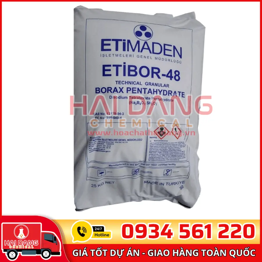 Hàn The Thổ Nhĩ Kỳ Borax Na2B4O7.5H2O