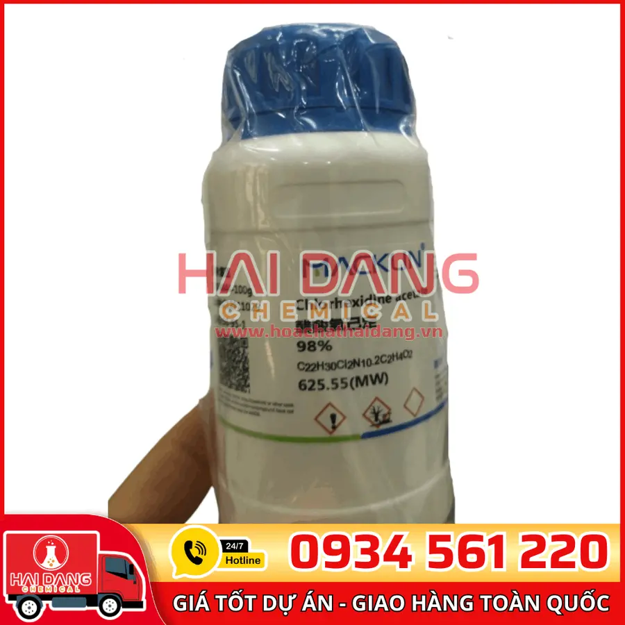 Chlorhexidine acetate 100g - Macklin