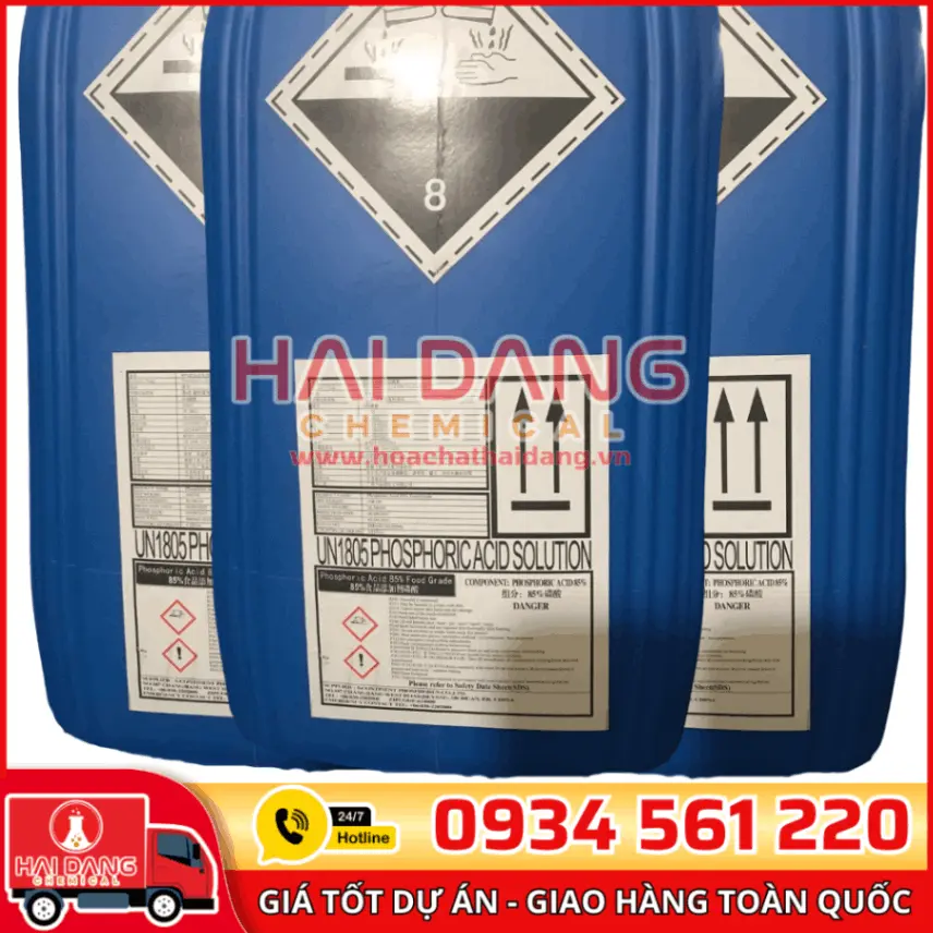 Acid Phosphoric H₃PO₄ 85% Trung Quốc