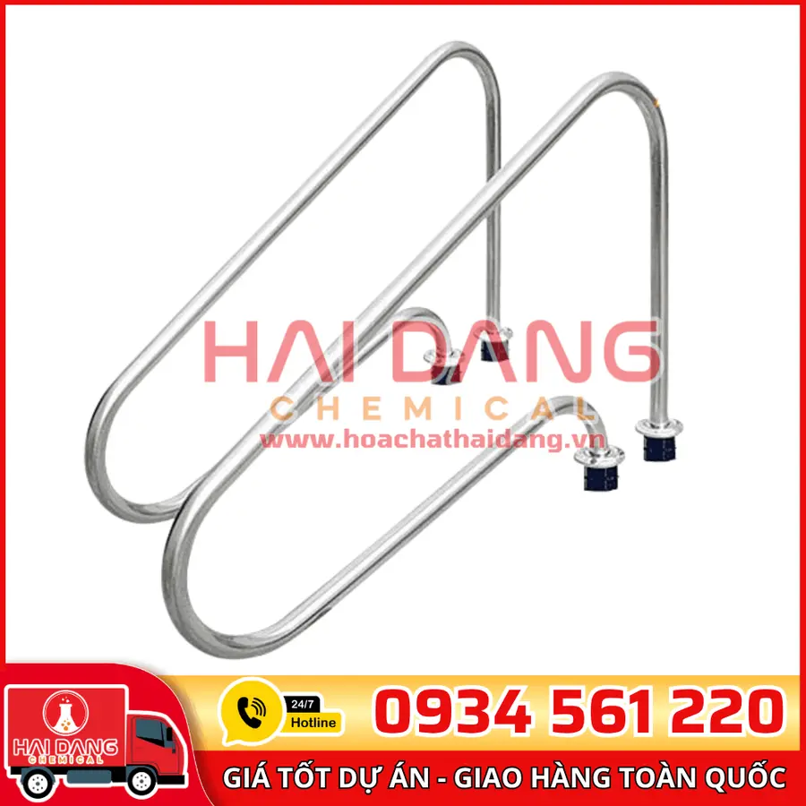 Tay Vịn Bể Bơi Emaux ARG Inox 304 Chống Gỉ Bền Đẹp