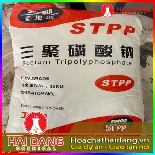 Hóa Chất Ngành Dệt Nhuộm Sodium Tripoly Phosphat (STPP)