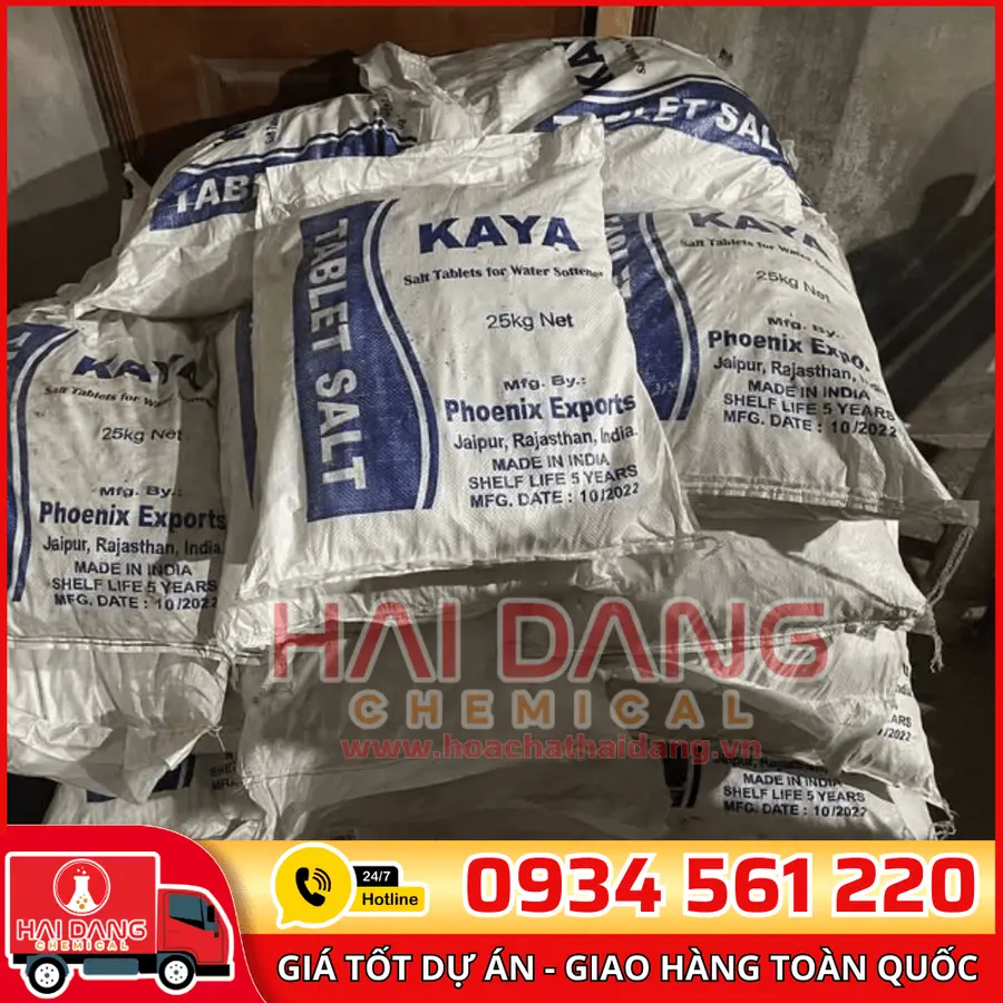 Muối Viên Kaya NaCl Ấn Độ