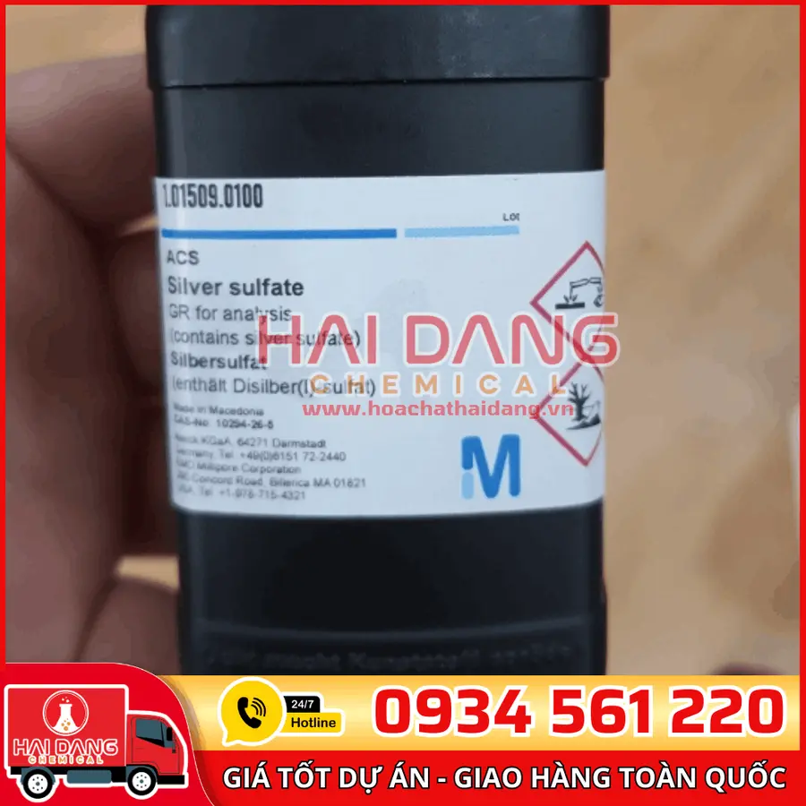 Silver Sulfate lọ 100g - Merck