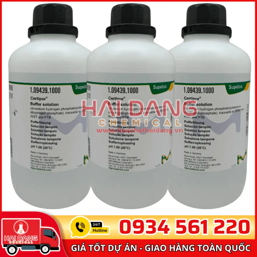 Dung dịch chuẩn pH 7 lọ 1L - Merck