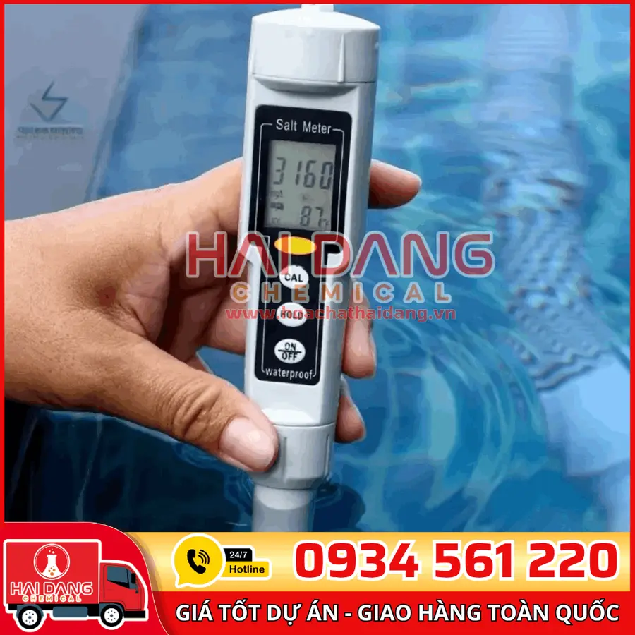 Bút Đo Nồng Độ Muối Emaux AZ8371 Cho Hồ Bơi
