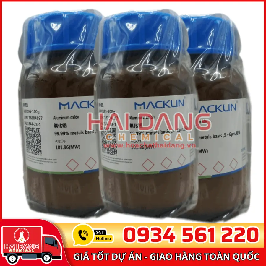 Aluminum oxide, 99.99% metals basis,30nm-50nm 100g - Macklin