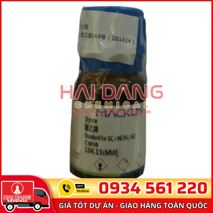 Styrene Standard for GC,>99.5% 5ml - Macklin 