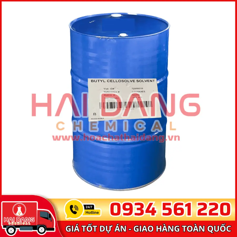 Dung Môi Butyl Cellosolve Solvent Malaysia 180kg