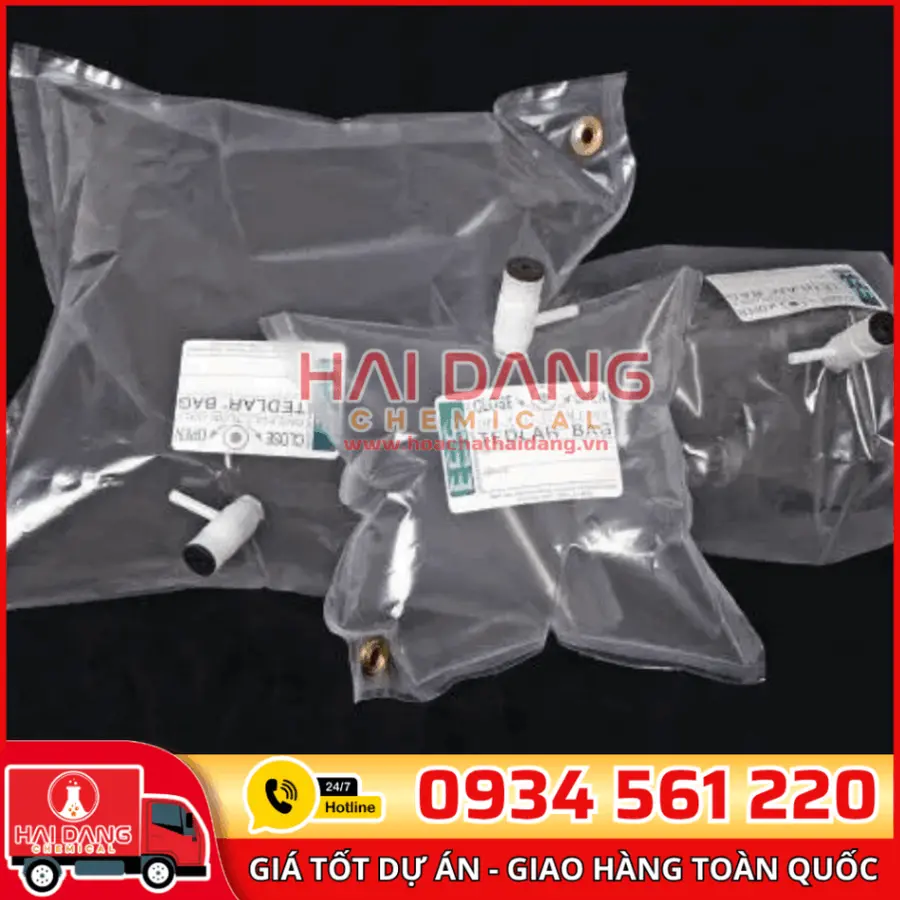 Túi lấy mẫu khí Tedlar® 1 Lít, van ZP, mã EG-ZP-1, hãng Zefon – Mỹ