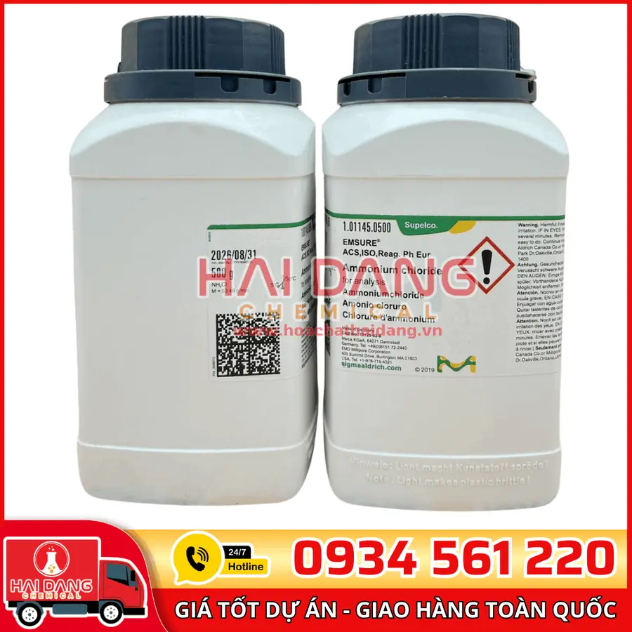 Ammonium chloride lọ 500g - Merck