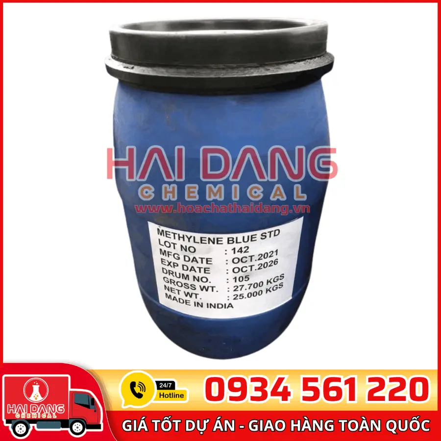 Xanh Methylene Blue Ấn Độ