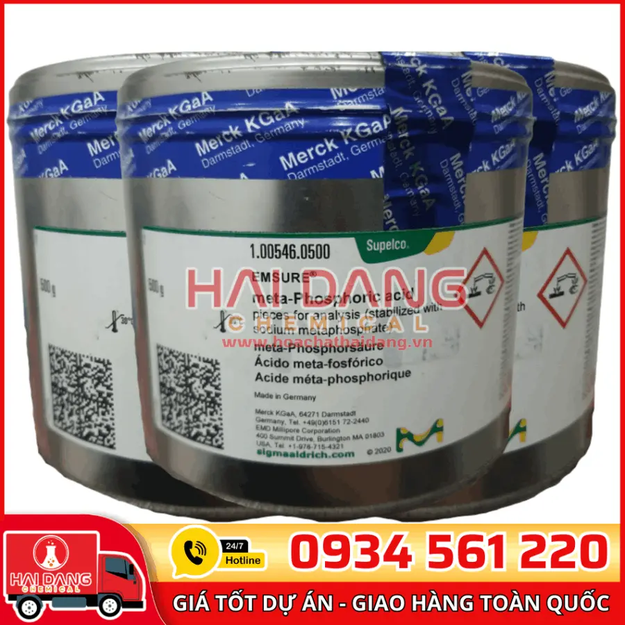 meta-Phosphoric acid, lọ 500g – Merck