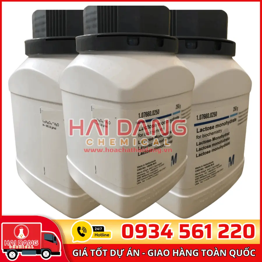 Lactose Monohydrate lọ 250g - Merck