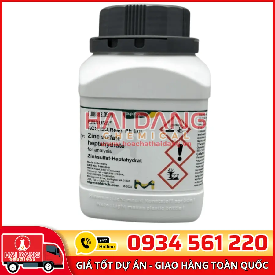 Zinc lọ 500g - Merck