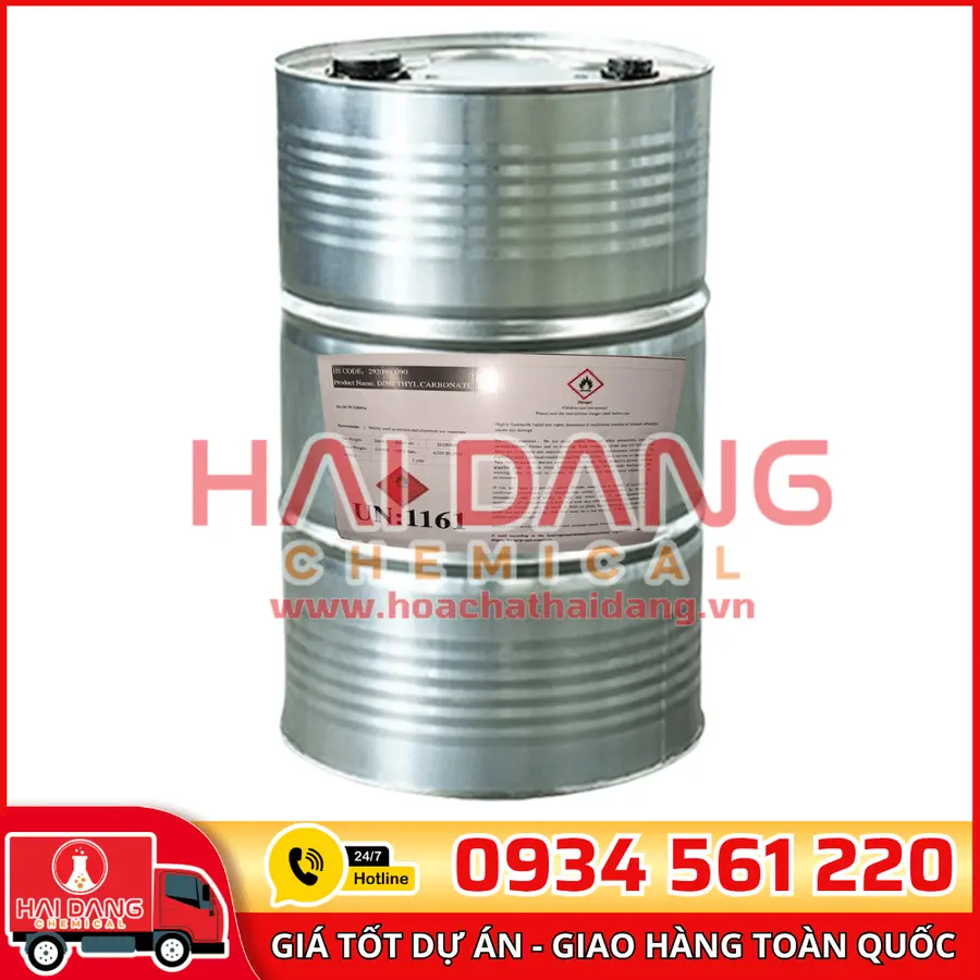 Dimethyl Cacbonat (DMC) Trung Quốc Phuy 200kg