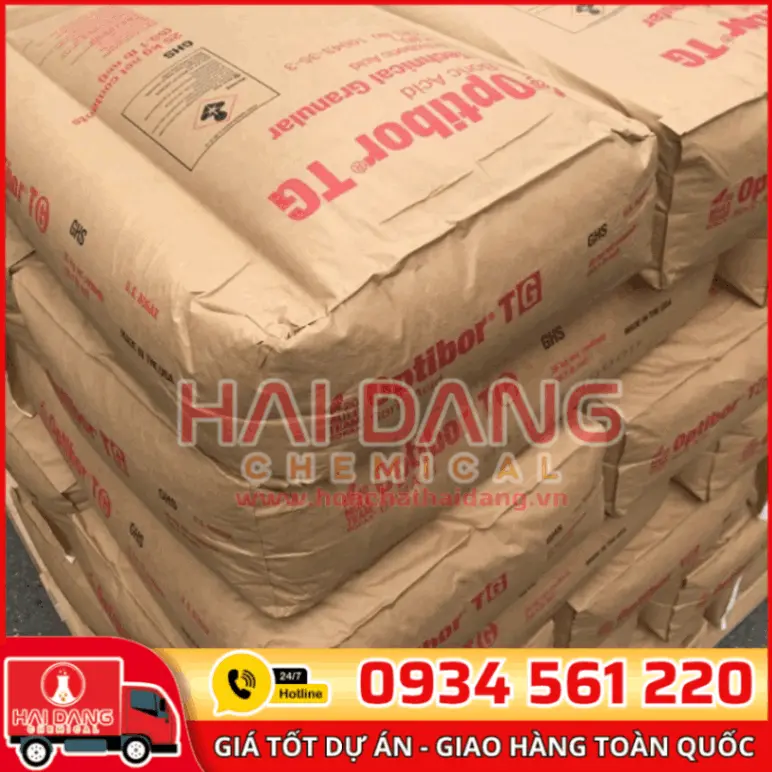 Acid Boric 99,5% H3BO3 Mỹ