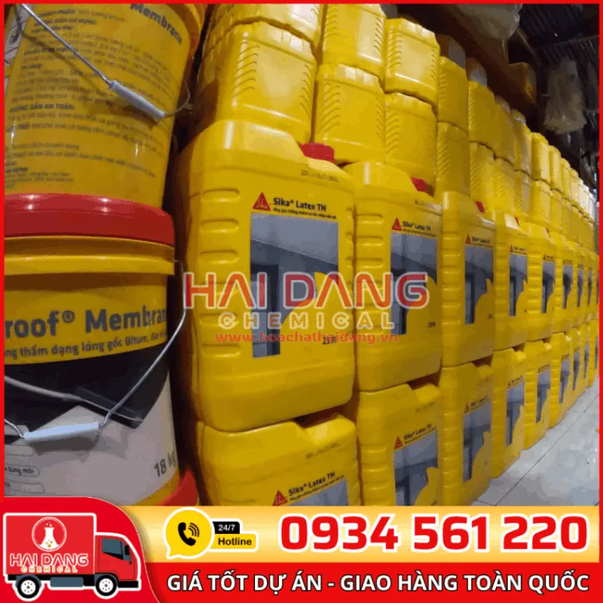 Sika Latex TH – Tăng Kết Nối & Chống Thấm Cho Vữa Xi Măng