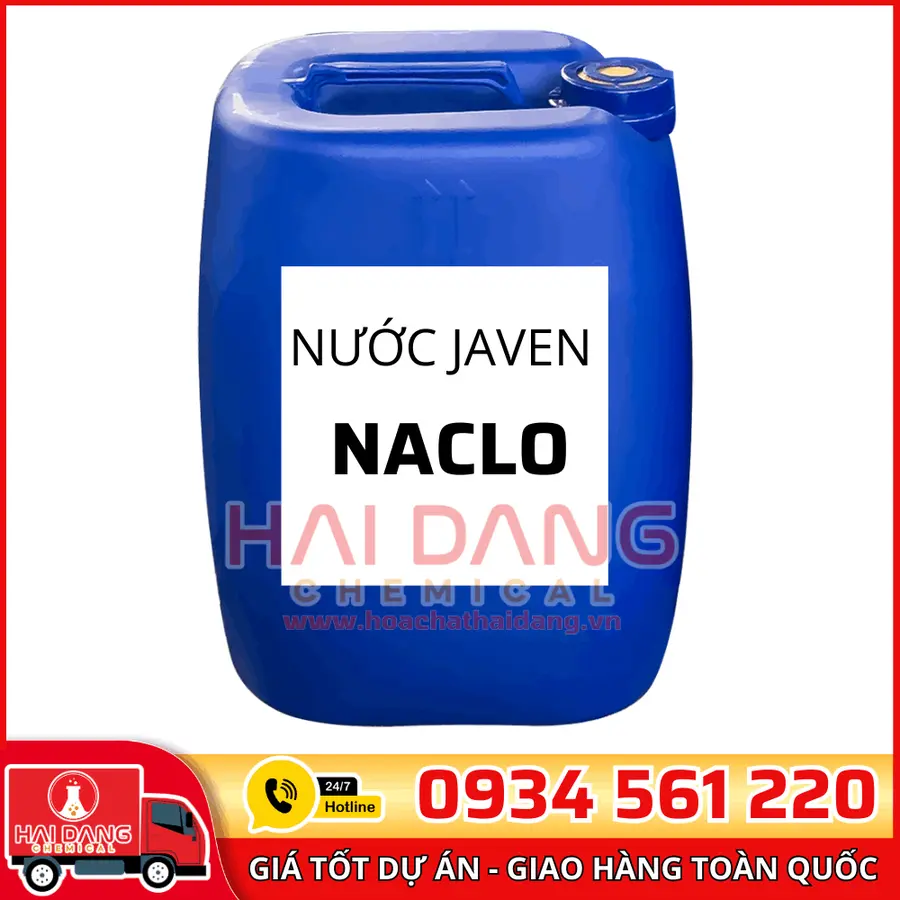 Javen NaClO Sodium hypochloride 7% - 12% Việt Nam