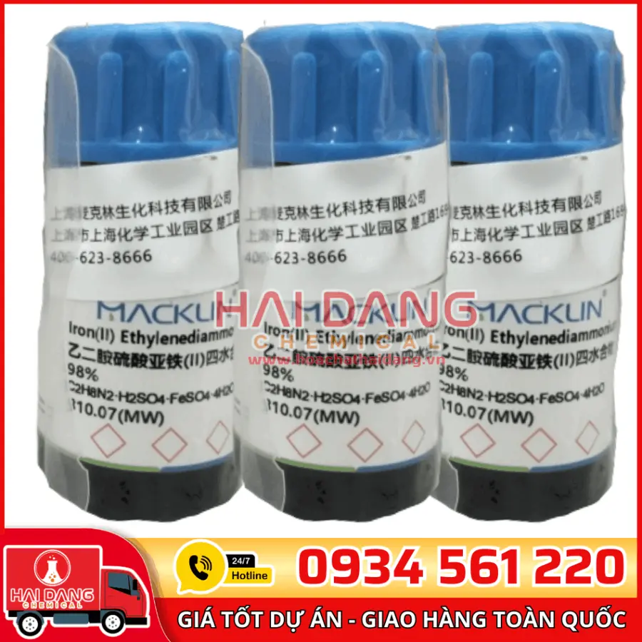 Iron(II) Ethylenediammonium Sulfate Tetrahydrate 98% 5g - Macklin 