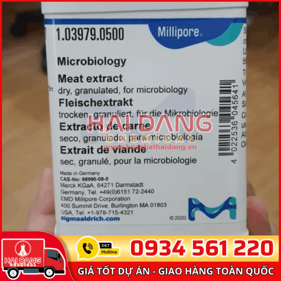 Meat extract lọ 500g - Merck