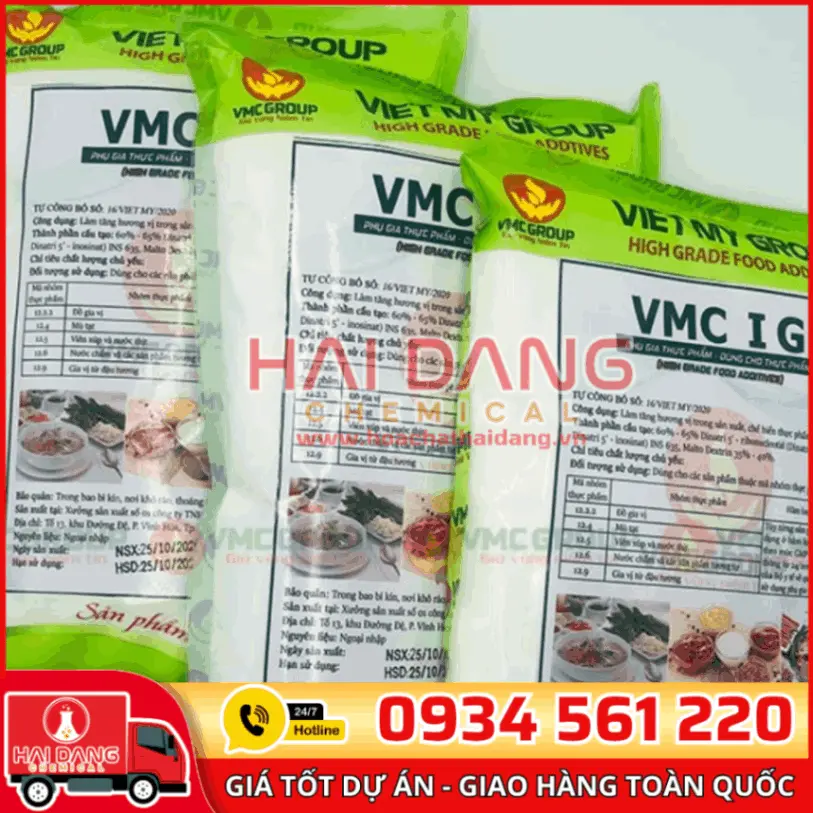VMC IG Việt Nam Gói 1kg – Phụ Gia Điều Vị Làm Chả Lụa, Giò Lụa