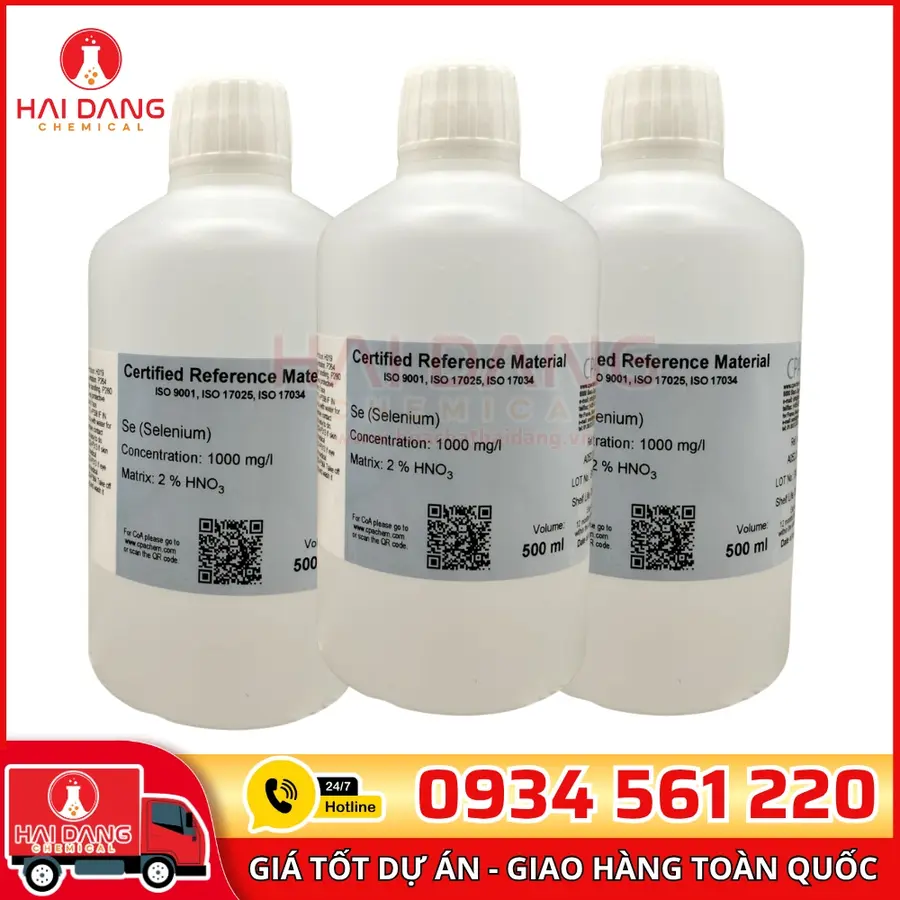 Dung Dịch Chuẩn Selenium (Se) 1g/L Cho AAS CPAchem