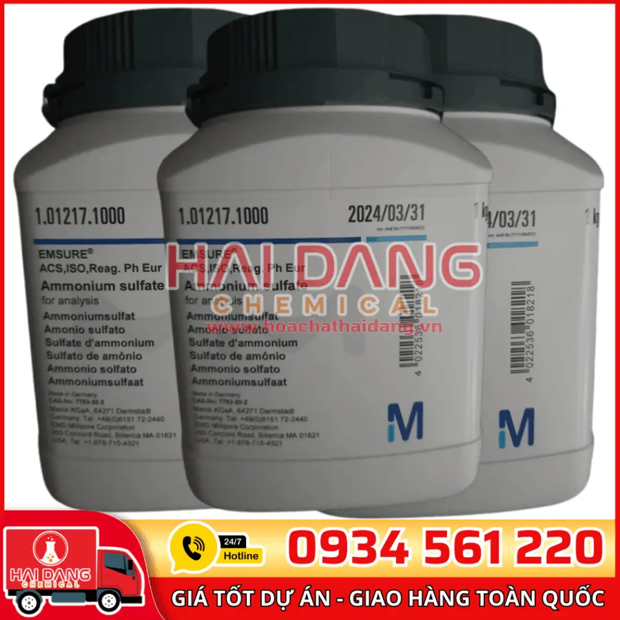 Ammonium sulfate lọ 1kg - Merck
