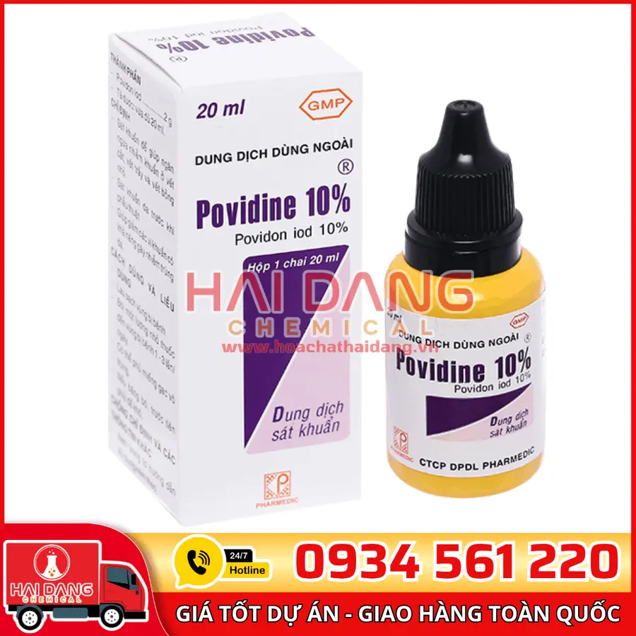 Povidone Iodine Trung Quốc – Diệt Khuẩn Hiệu Quả Trong Dược Phẩm